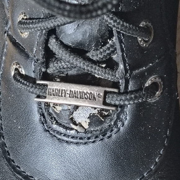 Harley Davidson short Leather boots - Picture 5 of 6